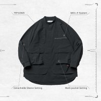 <img class='new_mark_img1' src='https://img.shop-pro.jp/img/new/icons50.gif' style='border:none;display:inline;margin:0px;padding:0px;width:auto;' />GOOPi 2-way Functional Shirt -D-GRAY