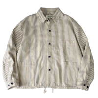 <img class='new_mark_img1' src='https://img.shop-pro.jp/img/new/icons50.gif' style='border:none;display:inline;margin:0px;padding:0px;width:auto;' />ANACHRONORM AN098 COVERALL SHIRT  HICKORY STRIPE 02ʥΡ С  ҥå꡼ ȥ饤