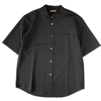 <img class='new_mark_img1' src='https://img.shop-pro.jp/img/new/icons50.gif' style='border:none;display:inline;margin:0px;padding:0px;width:auto;' />LAMOND BAND COLOR:SHARI SHIRTS BLACK