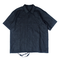 <img class='new_mark_img1' src='https://img.shop-pro.jp/img/new/icons50.gif' style='border:none;display:inline;margin:0px;padding:0px;width:auto;' />VOIRY DOCTOR SHIRTS-CORD_SS_LINEN BLACK