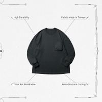 <img class='new_mark_img1' src='https://img.shop-pro.jp/img/new/icons50.gif' style='border:none;display:inline;margin:0px;padding:0px;width:auto;' />GOOPi TYPE-X 3D L/S Pocket Tee - Iron