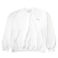 ANACHRONORM NM-SW04 50/50 NAPPING CREW SWEAT WHITE