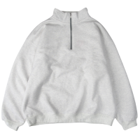 <img class='new_mark_img1' src='https://img.shop-pro.jp/img/new/icons50.gif' style='border:none;display:inline;margin:0px;padding:0px;width:auto;' />RELAX FIT Supertough HOS Quarter-Zip Ash