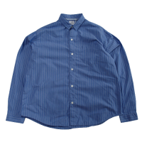 <img class='new_mark_img1' src='https://img.shop-pro.jp/img/new/icons15.gif' style='border:none;display:inline;margin:0px;padding:0px;width:auto;' />NECESSARY OR UNMECESSARY MINI COLLAR SHIRTS BLUE STRIPE