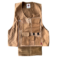 <img class='new_mark_img1' src='https://img.shop-pro.jp/img/new/icons50.gif' style='border:none;display:inline;margin:0px;padding:0px;width:auto;' />Nasngwam. STUDIO VEST (DUCK) BROWN