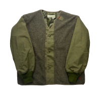 <img class='new_mark_img1' src='https://img.shop-pro.jp/img/new/icons50.gif' style='border:none;display:inline;margin:0px;padding:0px;width:auto;' />ANACHRONORM BOA NO-COLLAR JACKET OLIVE