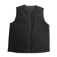 <img class='new_mark_img1' src='https://img.shop-pro.jp/img/new/icons24.gif' style='border:none;display:inline;margin:0px;padding:0px;width:auto;' />LAMOND Nylon Cotton Reversible Down Vest