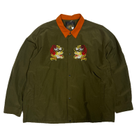 <img class='new_mark_img1' src='https://img.shop-pro.jp/img/new/icons50.gif' style='border:none;display:inline;margin:0px;padding:0px;width:auto;' />ALDIES DRAGON WIDE JACKET OLIVE