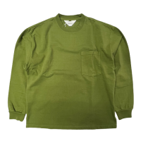 <img class='new_mark_img1' src='https://img.shop-pro.jp/img/new/icons15.gif' style='border:none;display:inline;margin:0px;padding:0px;width:auto;' />WONDERLAND POCKET L/S TEE GREEN