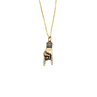 <img class='new_mark_img1' src='https://img.shop-pro.jp/img/new/icons15.gif' style='border:none;display:inline;margin:0px;padding:0px;width:auto;' />LHN JEWELRY Hand Horn Necklace