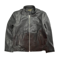 <img class='new_mark_img1' src='https://img.shop-pro.jp/img/new/icons15.gif' style='border:none;display:inline;margin:0px;padding:0px;width:auto;' />AWESOME LEATHER SMOOTH JACKET BLACK