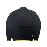 <img class='new_mark_img1' src='https://img.shop-pro.jp/img/new/icons15.gif' style='border:none;display:inline;margin:0px;padding:0px;width:auto;' />organicsta ORGANIC COTTON LINKING ZIP SWEATER BLACK