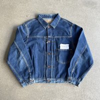 <img class='new_mark_img1' src='https://img.shop-pro.jp/img/new/icons15.gif' style='border:none;display:inline;margin:0px;padding:0px;width:auto;' />ANACHRONORM FRONT TUCK DENIM JACKET ONE YEAR WASH