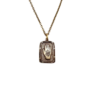 <img class='new_mark_img1' src='https://img.shop-pro.jp/img/new/icons15.gif' style='border:none;display:inline;margin:0px;padding:0px;width:auto;' />LHN JEWELRY Eye In Hand Necklace 
