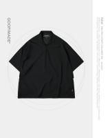 <img class='new_mark_img1' src='https://img.shop-pro.jp/img/new/icons15.gif' style='border:none;display:inline;margin:0px;padding:0px;width:auto;' />GOOPi FLD-01 Pro-Tech Comfy Collared Tee - Shadow