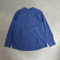 <img class='new_mark_img1' src='https://img.shop-pro.jp/img/new/icons15.gif' style='border:none;display:inline;margin:0px;padding:0px;width:auto;' />LAMOND BAND COLLAR CHAMBRAY SHIRTS JACKET