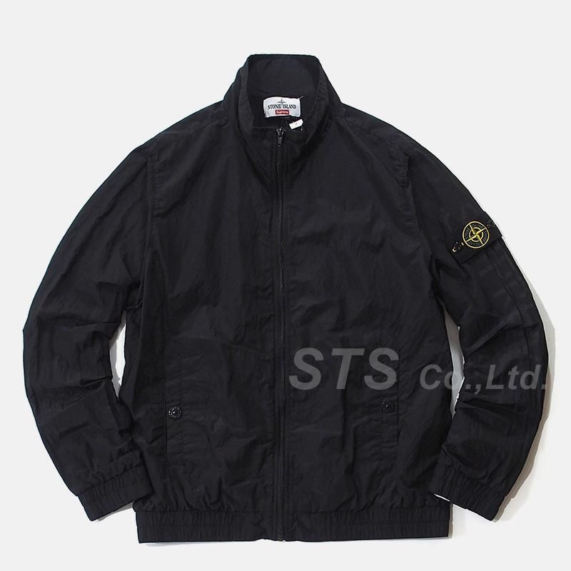 supreme x stone island シルク ナイロン セットアップ