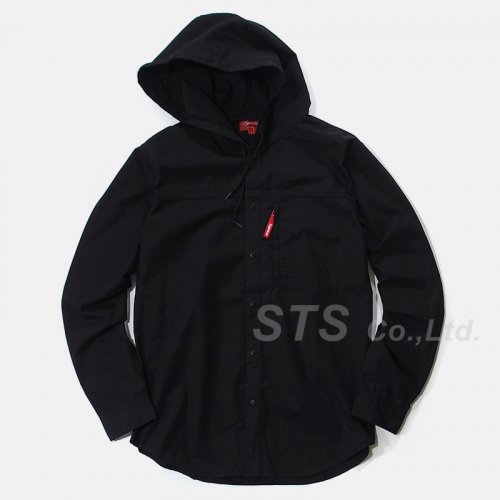 Supreme - Hooded Snap Front Shirt