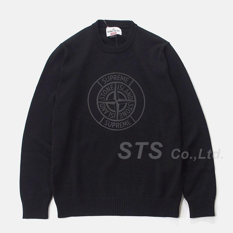 Supreme/Stone Island - Reflective Compass Sweater - ParkSIDER