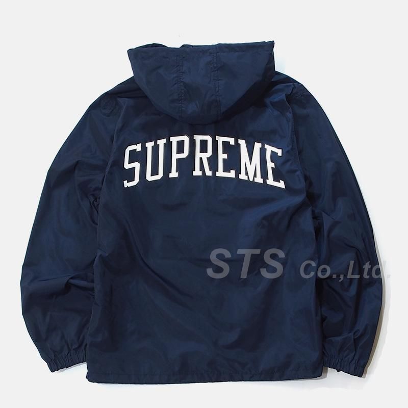 Supreme ウィンドブレーカー 3 ネイビー/グレー Supreme/Champion Half Zip Windbreaker - ParkSIDER