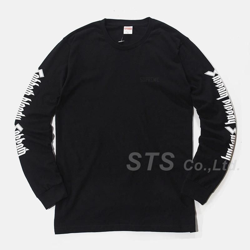 Supreme - Black Sabbath Sabbath Bloddy Sabbath L/S Tee - ParkSIDER