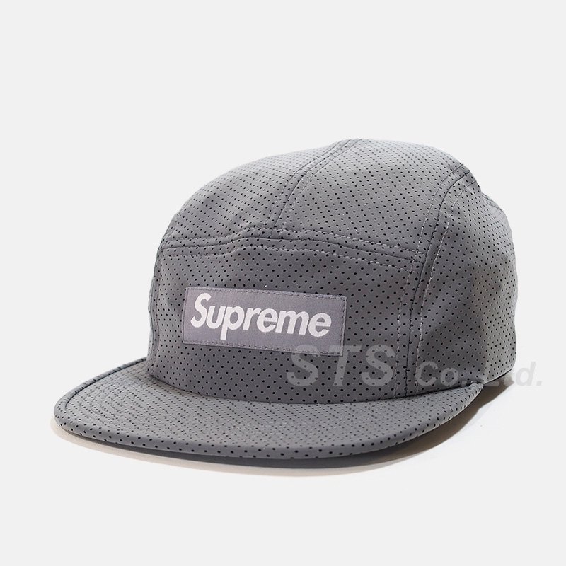 Supreme - Perforated Reflective Camp Cap - ParkSIDER