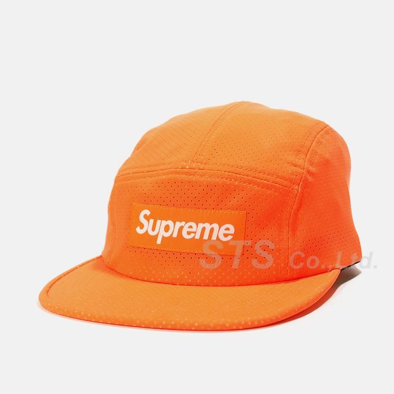 Supreme - Perforated Reflective Camp Cap - ParkSIDER