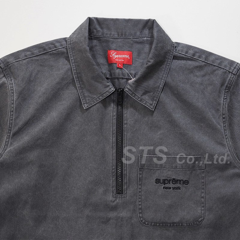 Supreme - Twill Half Zip Shirt - ParkSIDER