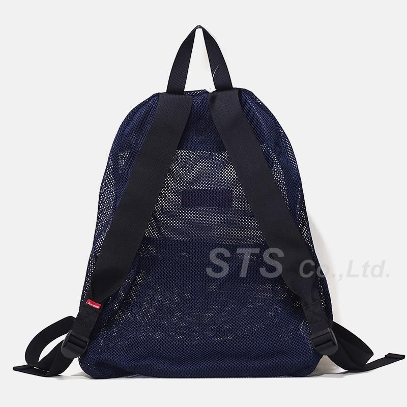 Supreme ネイビー メッシュリュック ブランド古着】メッシュバックパック（バックパック/リュック