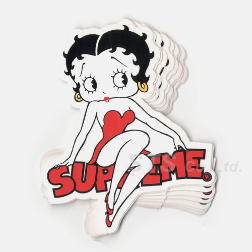 Supreme - Betty Boop Sticker