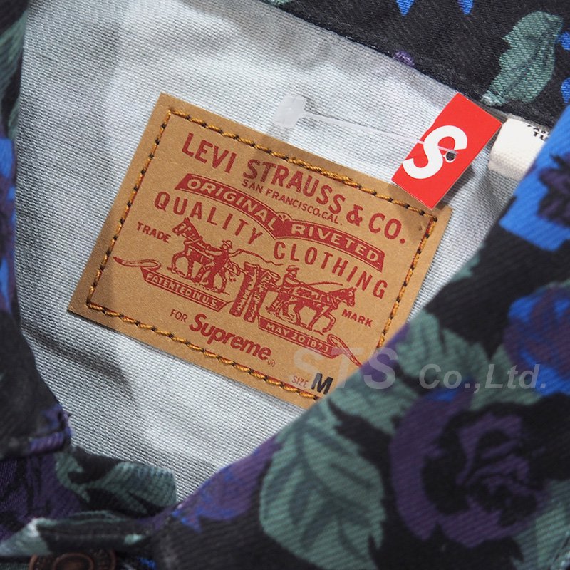 Supreme/Levi's Roses Trucker Jacket - ParkSIDER