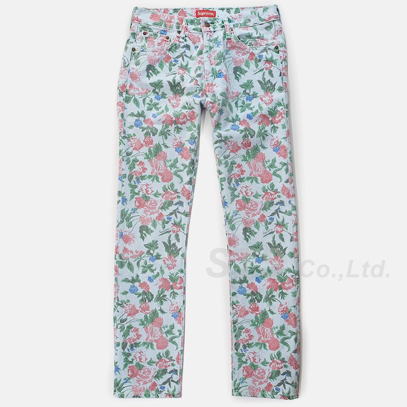 Supreme/Levi's Roses 505 Jeans - ParkSIDER