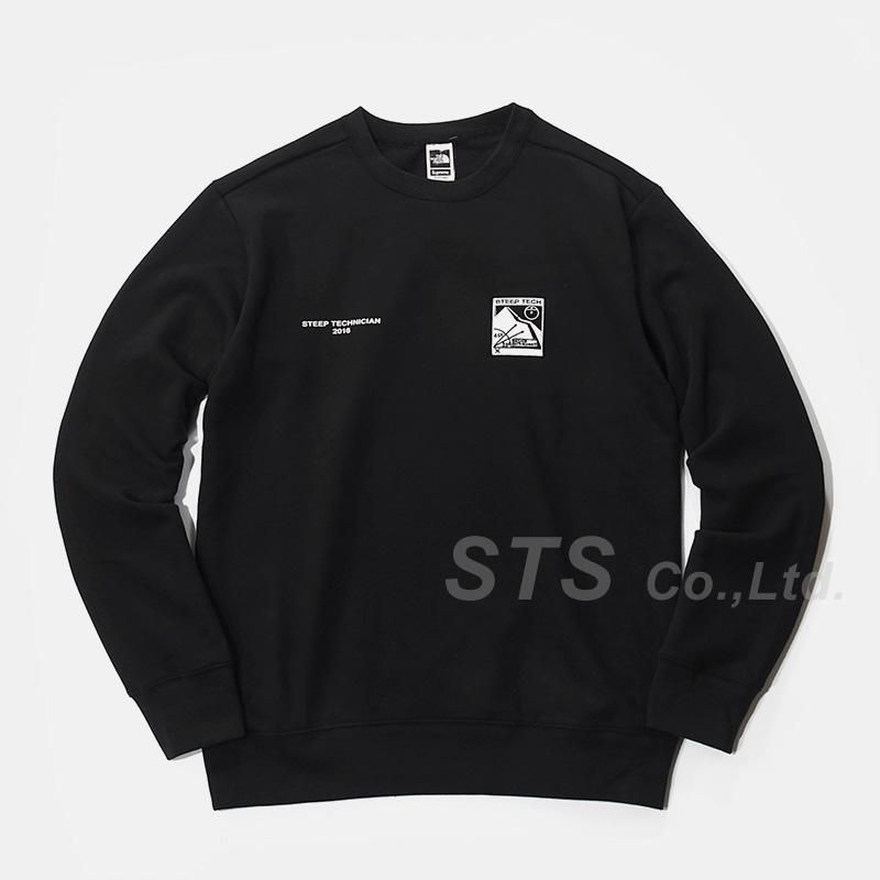 supreme the north face crewneck sweat