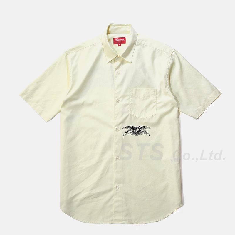 早い者勝ち！Supreme antihero Stripe Shirts S Supreme/ANTIHERO S/S Shirt - ParkSIDER