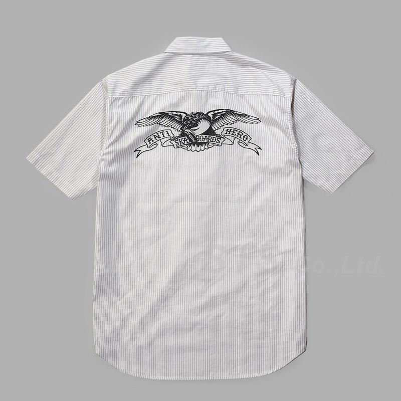 早い者勝ち！Supreme antihero Stripe Shirts S Supreme/ANTIHERO S/S Shirt - ParkSIDER