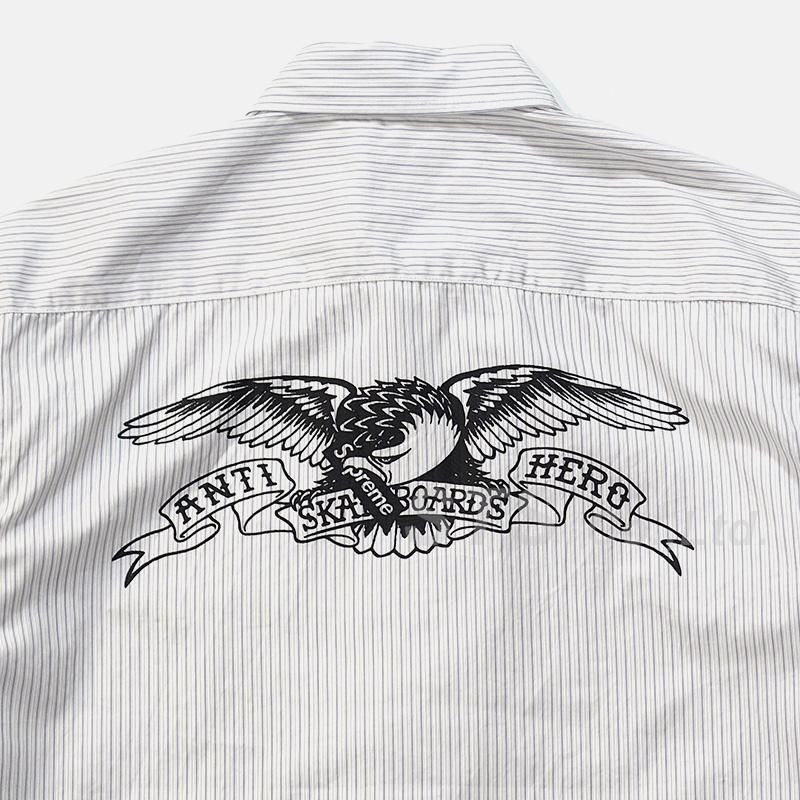 早い者勝ち！Supreme antihero Stripe Shirts S Supreme/ANTIHERO S/S Shirt - ParkSIDER