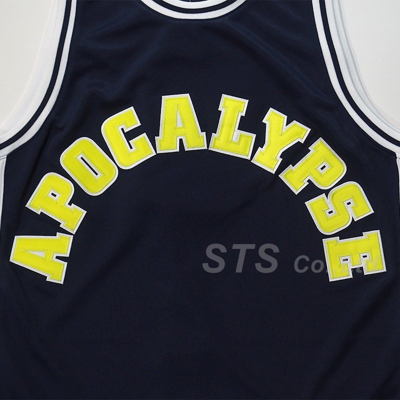 Apocalypse Basketball Jersey - Navy