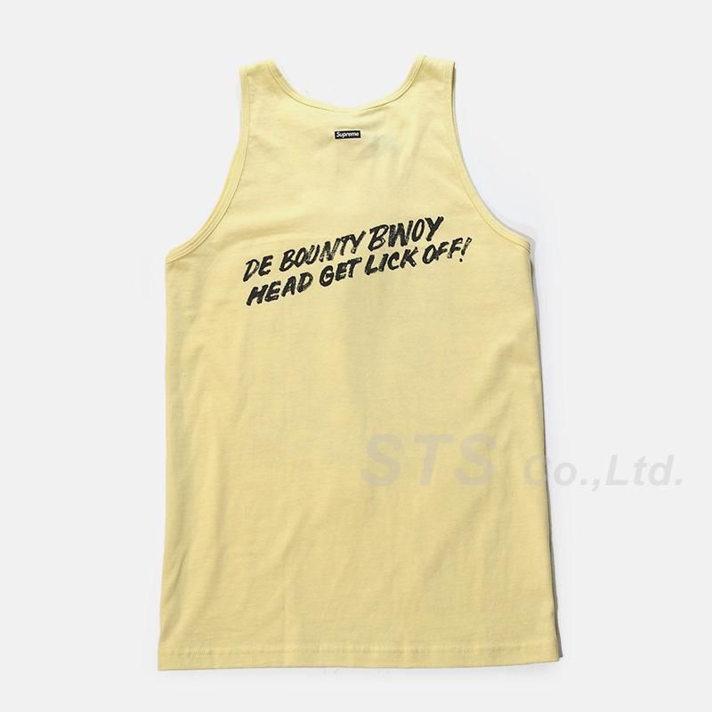 Supreme/Barrington Levy & Jah Life Bounty Hunter Tank Top