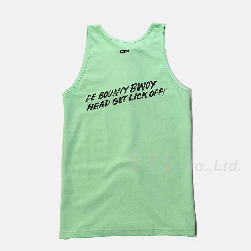 Supreme/Barrington Levy & Jah Life Bounty Hunter Tank Top