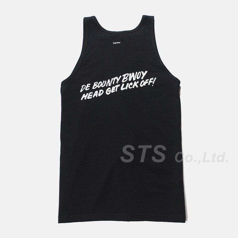 Supreme/Barrington Levy & Jah Life Bounty Hunter Tank Top - ParkSIDER