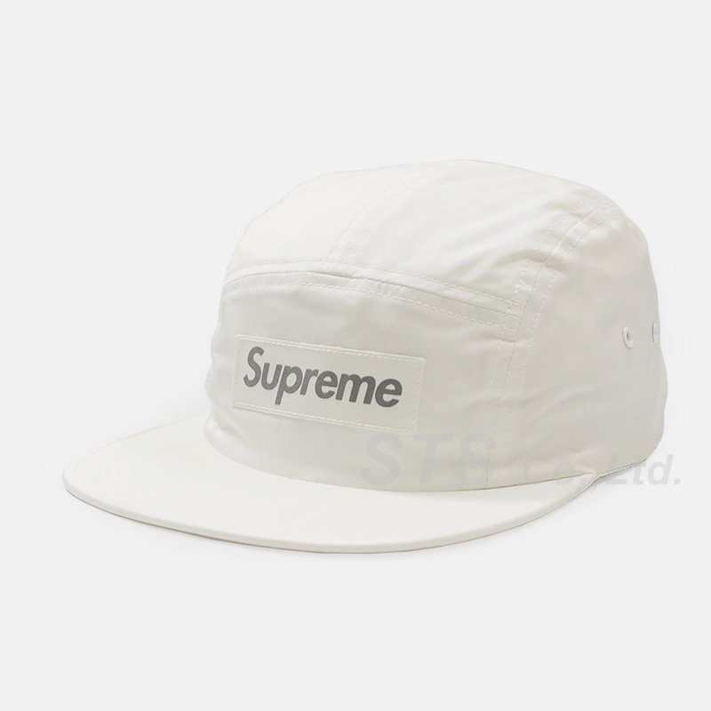 supreme 3m reflective logo camp cap