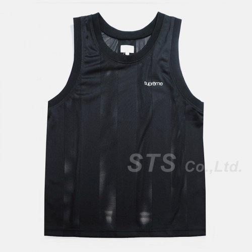 Supreme - Mesh Stripe Tank Top