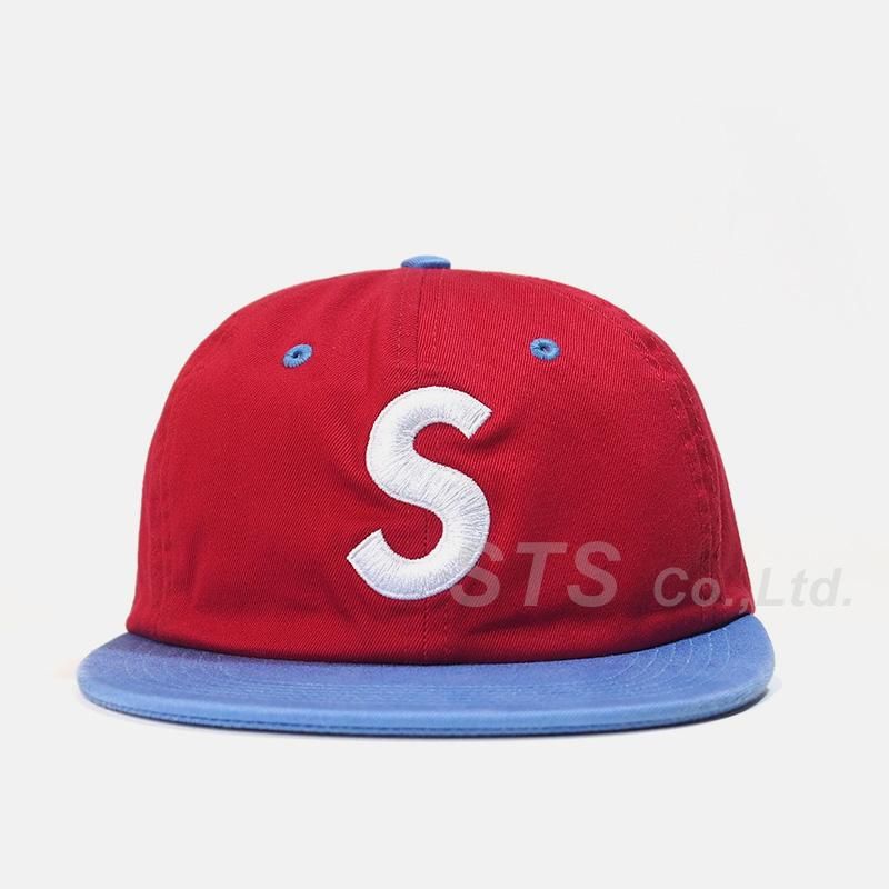 Supreme - 2 Tone Washed S Logo 6-Panel - ParkSIDER