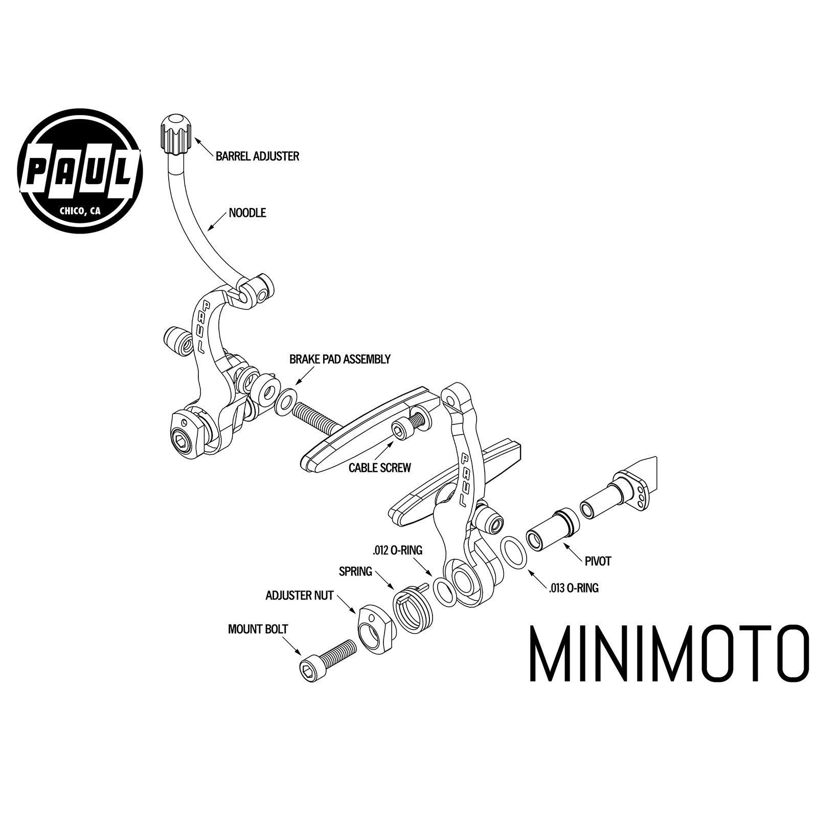 Paul - Minimoto | ミニVブレーキ - ParkSIDER Paul - Minimoto | ミニVブレーキ - ParkSIDER
