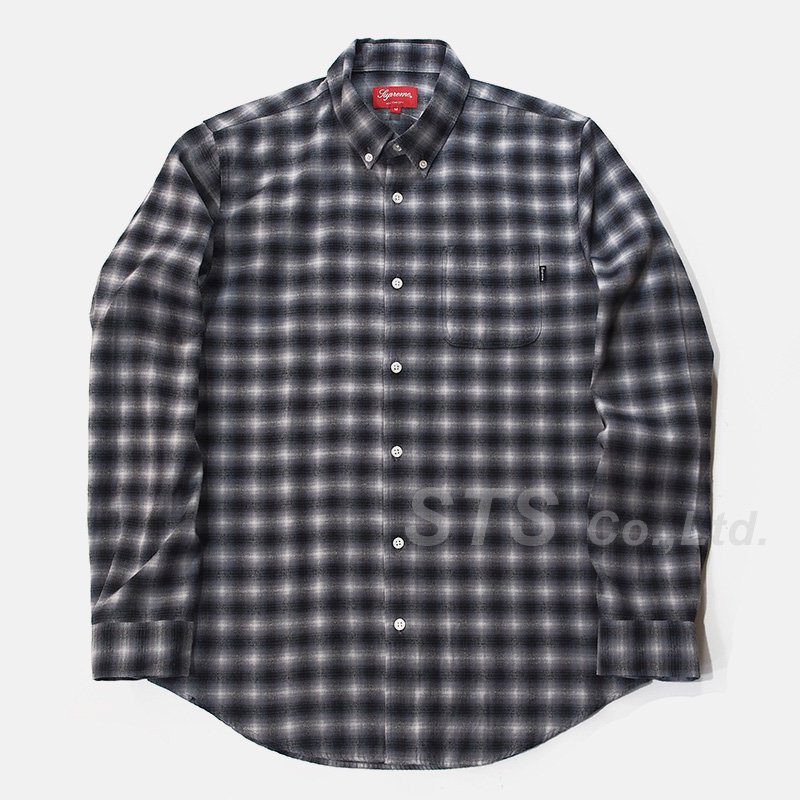 supreme mini shadow plaid shirt