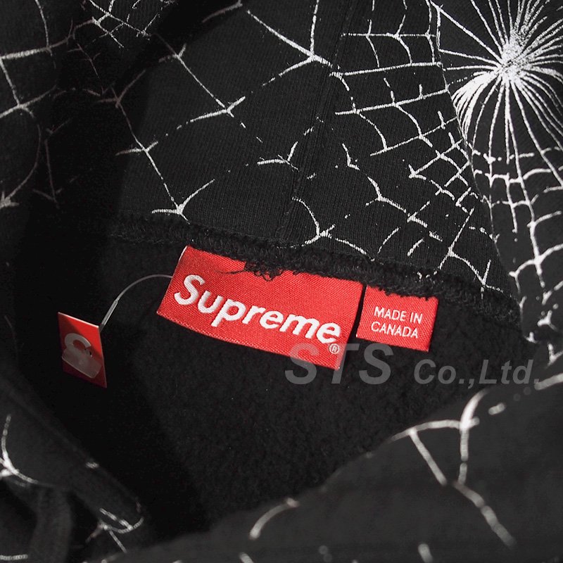 Supreme - Spider Web Hooded Sweatshirt - ParkSIDER