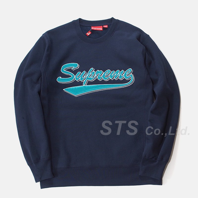 Supreme - Brush Script Crewneck - ParkSIDER