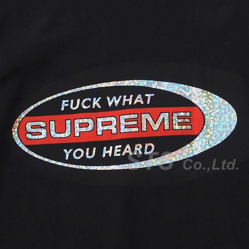 【Supreme】Fuck What You Heard L/S Tee Supreme - Fuck What You Heard L/S Tee - UG.SHAFT