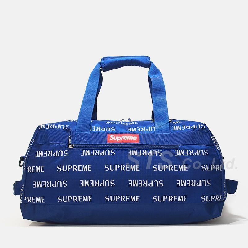 Supreme ボストンバッグ 16AWリフレクティブリピート Supreme 3M Reflective Repeat Duffle Bag Black - FW16 - US