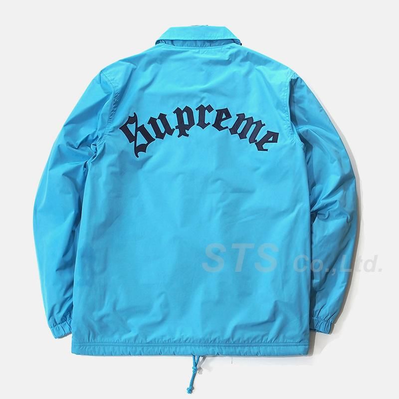 ステッカー付 美品 Mサイズ　supreme 16ss コーチジャケット